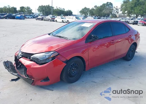 2017 Toyota Corolla Le из США, поврежденный, VIN 5YFBURHE5HP709896